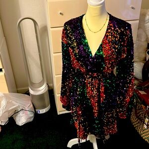 NWT Beautiful Buddy Love wrap dress